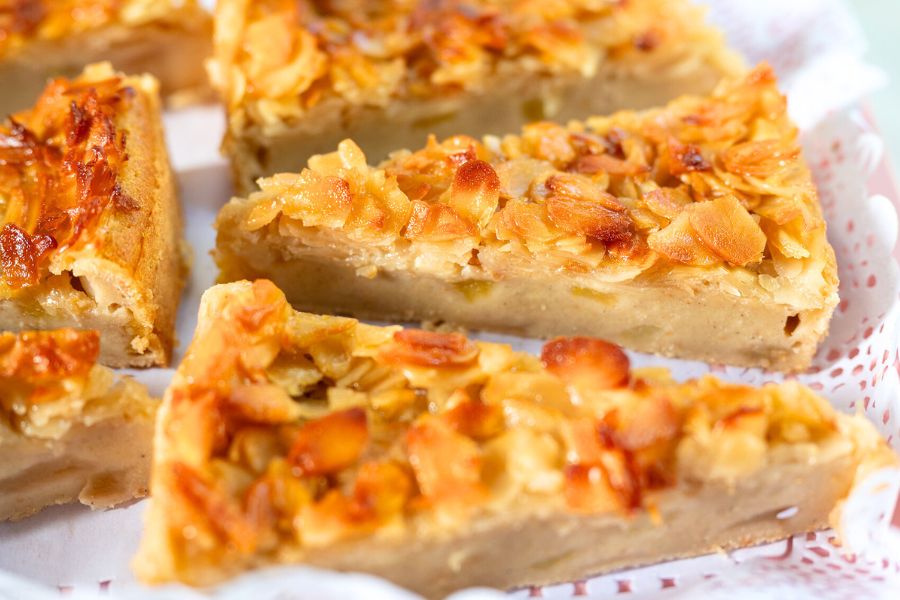Mandel-Apfelkuchen