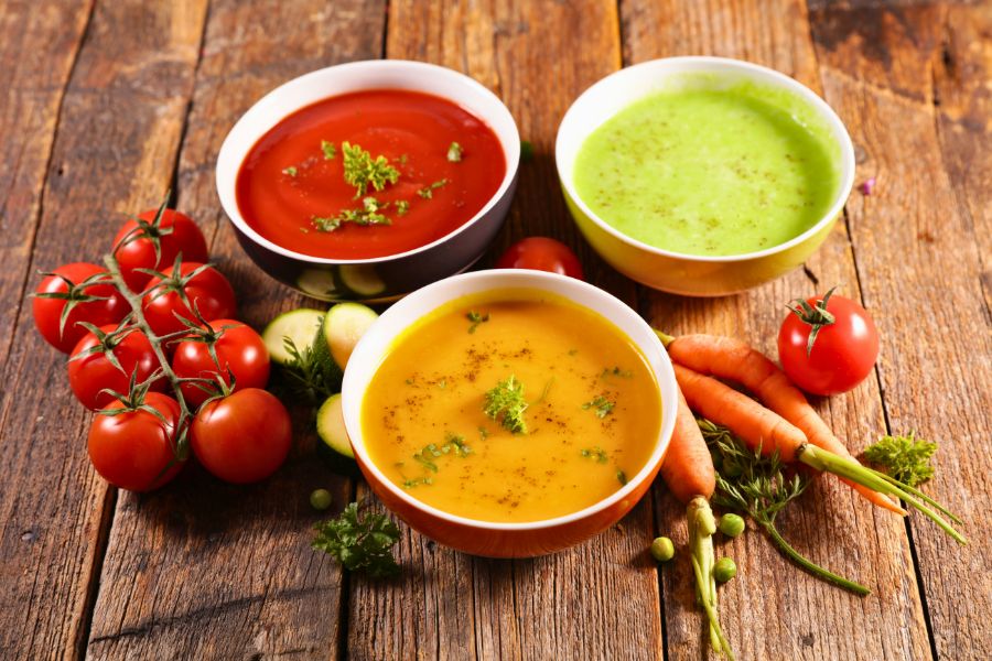 Rohvegane Suppe