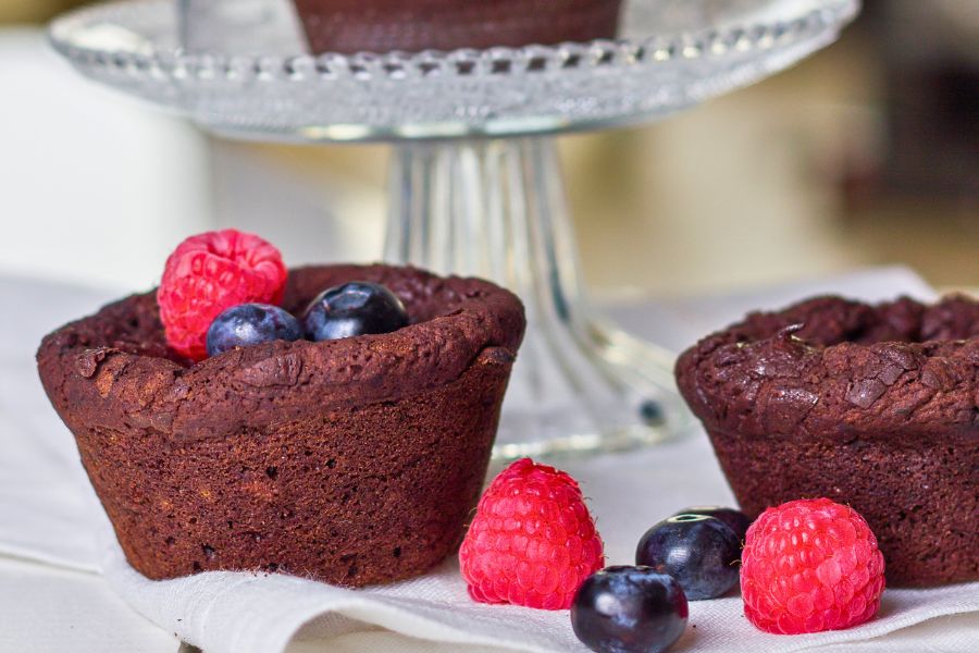 Zuccini-Muffins vegan